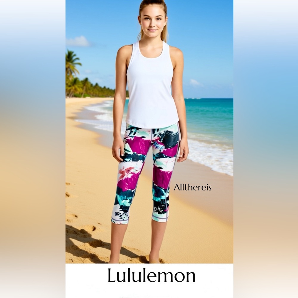Lululemon legging capris 6